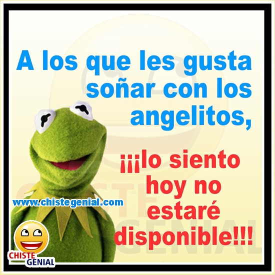 Chistes para niños - A los que les gusta soñar con los angelitos