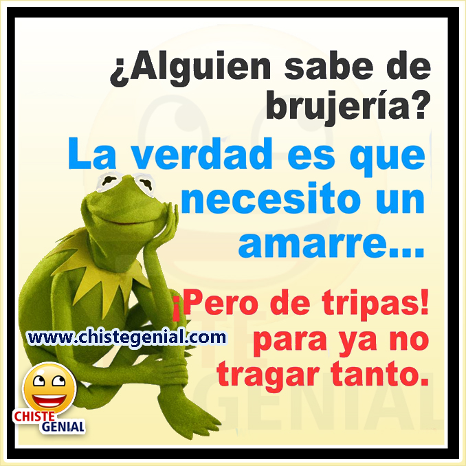 Chistes cortos buenos - ¿ Alguien sabe de brujería ?