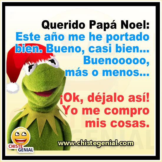 Chistes navideños - Carta a Papá Noel Chistes navideños - Carta a Papá Noel