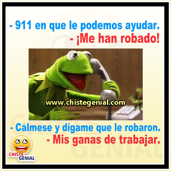 Chistes cortos - Me han robado.