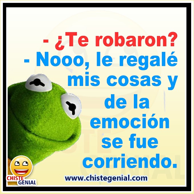 ¿ Te robaron ? - Chistes cortos buenos, graciosos y divertidos ¿ Te robaron ? - Chistes cortos buenos, graciosos y divertidos