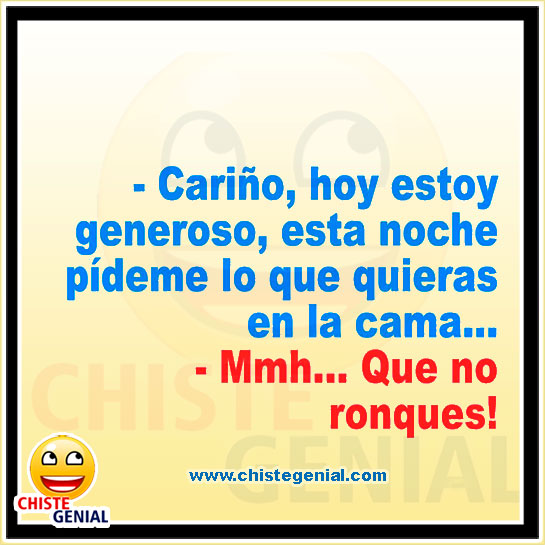Chistes cortos buenos - Esta noche pídeme lo que quieras Chistes cortos buenos - Esta noche pídeme lo que quieras