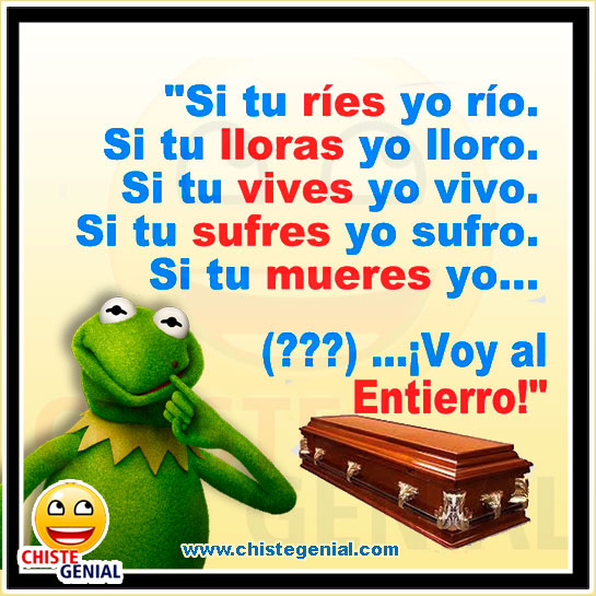Chistes para amigos - Si tu ríes, yo río. Si tu lloras, yo lloro. Chistes para amigos - Si tu ríes, yo río. Si tu lloras, yo lloro.