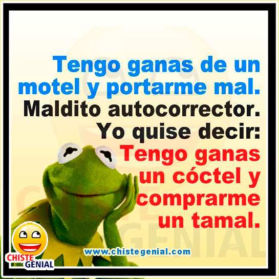 Chistes buenos cortos - Tengo ganas de un motel y portarme mal