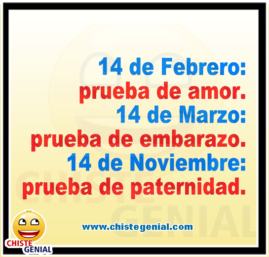 Qué pruebas hay que pasar por el día del amor - Chistes de San Valentín Qué pruebas hay que pasar por el día del amor - Chistes de San Valentín