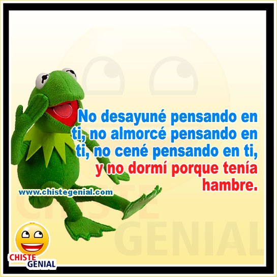 No desayuné pensando en ti - Chiste cortos buenos No desayuné pensando en ti - Chiste cortos buenos