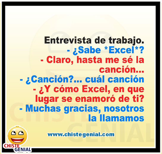 Chistes buenos y divertidos - Entrevista de trabajo. Chistes buenos y divertidos - Entrevista de trabajo.