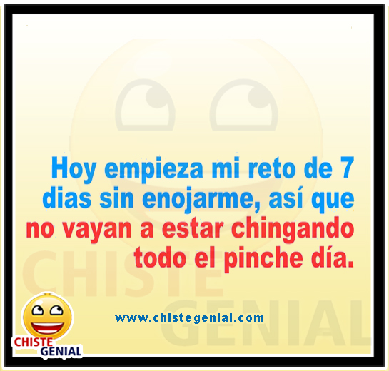 Chistes cortos buenos y divertidos - Reto de los 7 días Chistes cortos buenos y divertidos - Reto de los 7 días