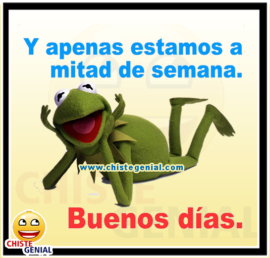Chistes cortos - Y apenas estamos a mitad de semana
