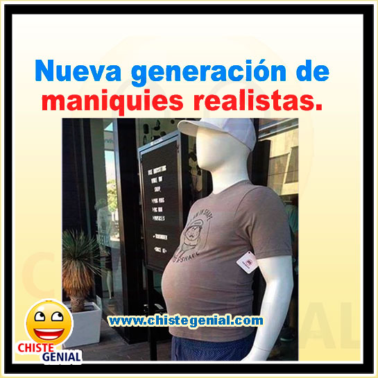 Chistes gráficos - Nueva generación de maniquíes realistas Chistes gráficos - Nueva generación de maniquíes realistas