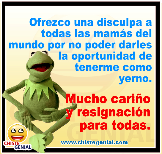 Chistes cortos - Ofrezco una disculpa a todas las mamás del mundo Chistes cortos - Ofrezco una disculpa a todas las mamás del mundo