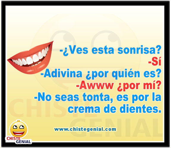Chistes cortos divertidos de parejas - Ves esta sonrisa ?. Chistes cortos divertidos de parejas - Ves esta sonrisa ?.