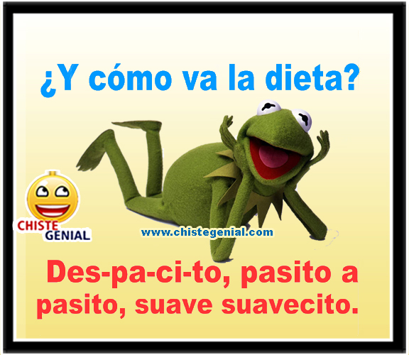 Chistes cortos buenos y divertidos - ¿ Cómo va la dieta ? chistes cortos - cómo va la dieta