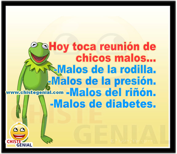 Chistes cortos buenos - Reunión de chicos malos.