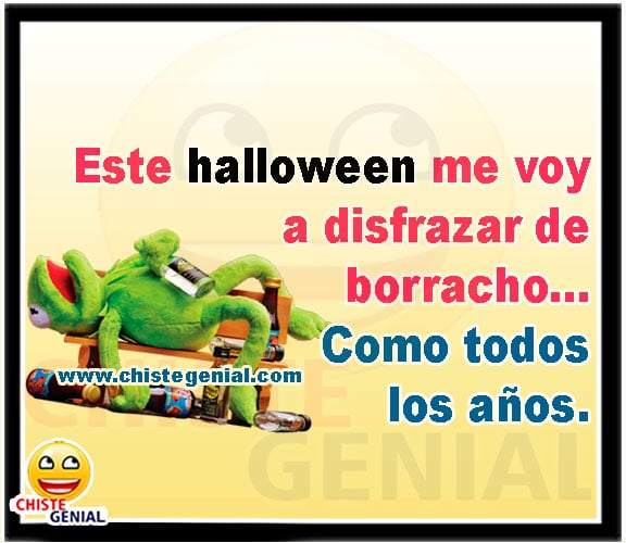 Este halloween me voy a disfrazar de borracho... Como todos los años. Este halloween me voy a disfrazar de borracho... Como todos los años.