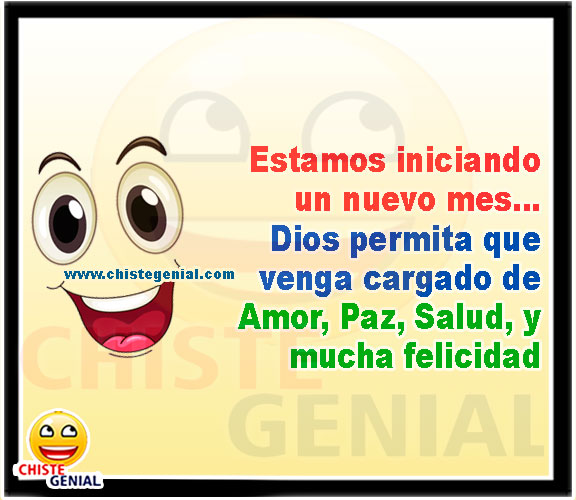 estamos iniciando un nuevo mes