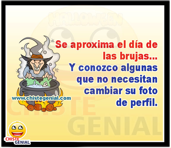 Se aproxima el día de las brujas
