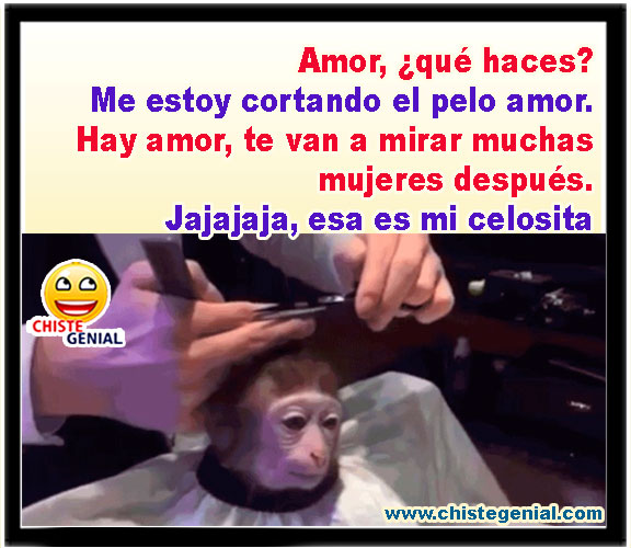 Me estoy cortando el pelo amor