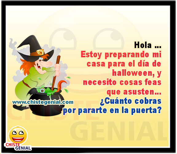 Estoy preparando mi casa para el día de halloween