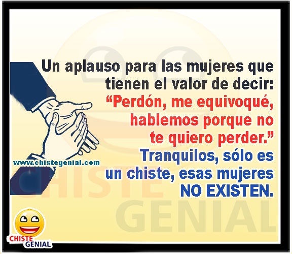 Un aplauso para las mujeres