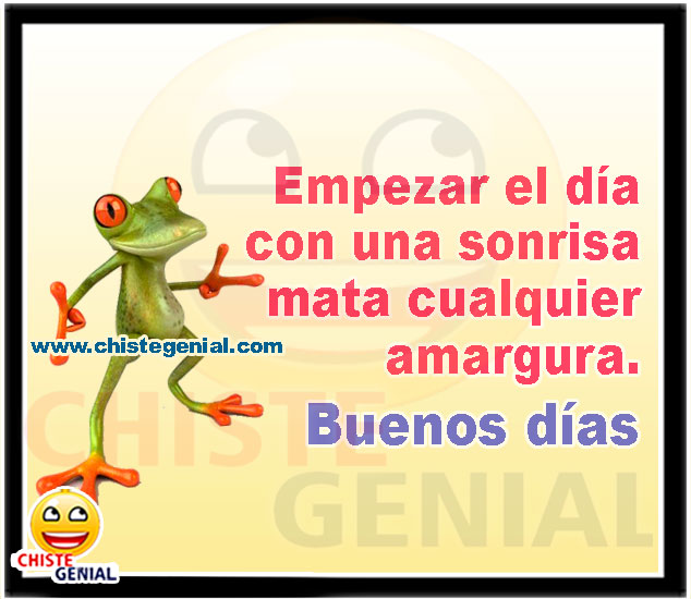 Empezar el día con una sonrisa