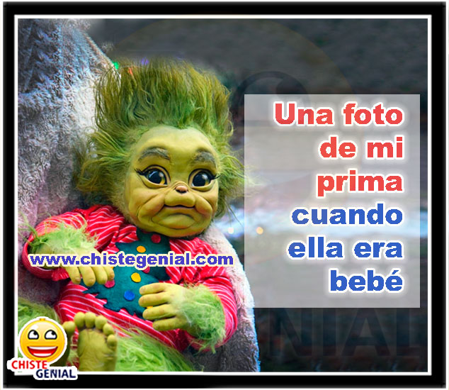 Una foto de mi prima cuando ella era bebé Una foto de mi prima cuando ella era bebé