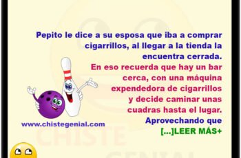 chistes - Pepito sale a comprar cigarrillos